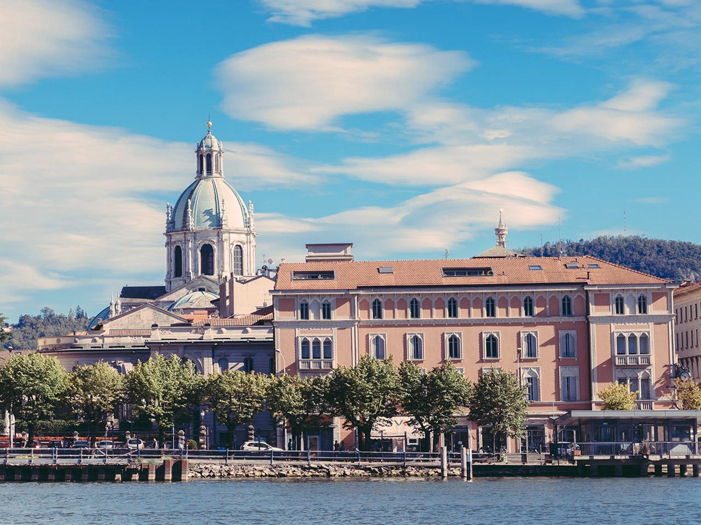 Vista Lago Di Como Buitenkant foto